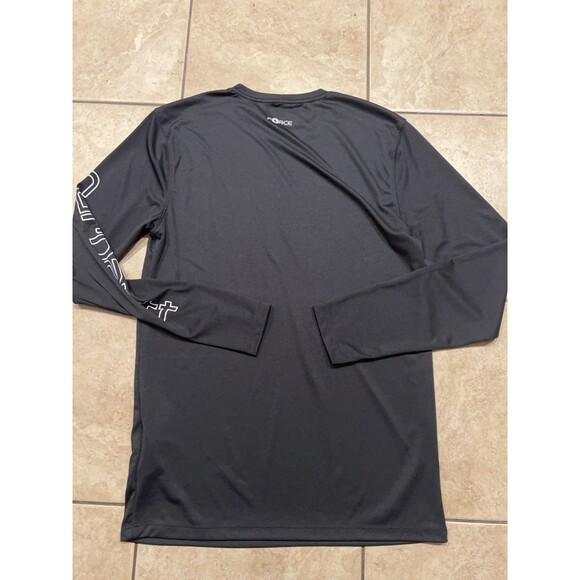 Carhartt Shirt Mens Small Black Force Sun Defender Long Sleeve UPF Performance - Picture 2 of 5